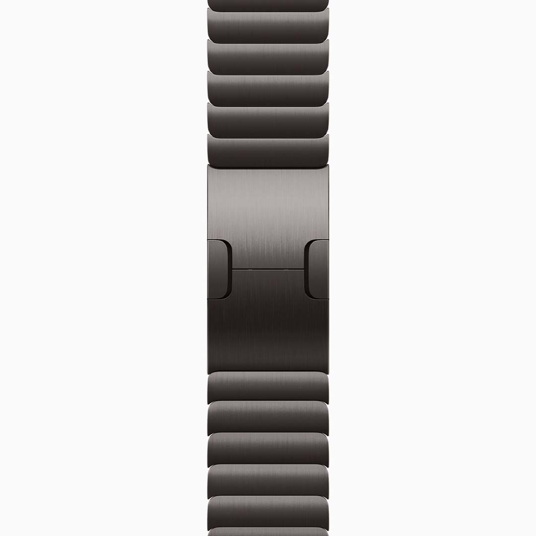 Apple Watch Series 10 46mm Titanium Case Milanese Loop-Slate-3
