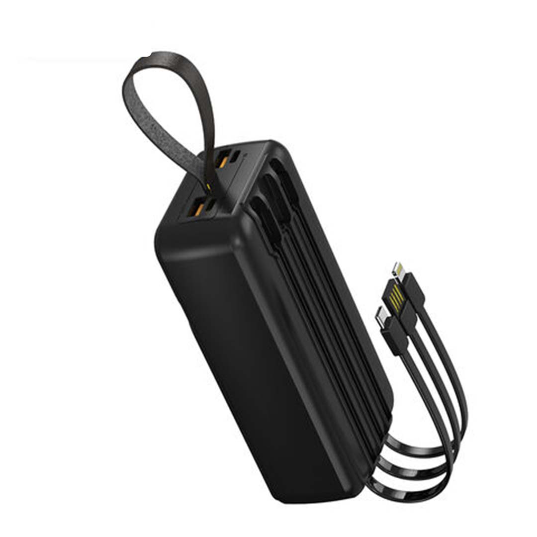 Aspor A317 22.5W 30000mAh Fast Charging Power Bank with 3 Cables-3